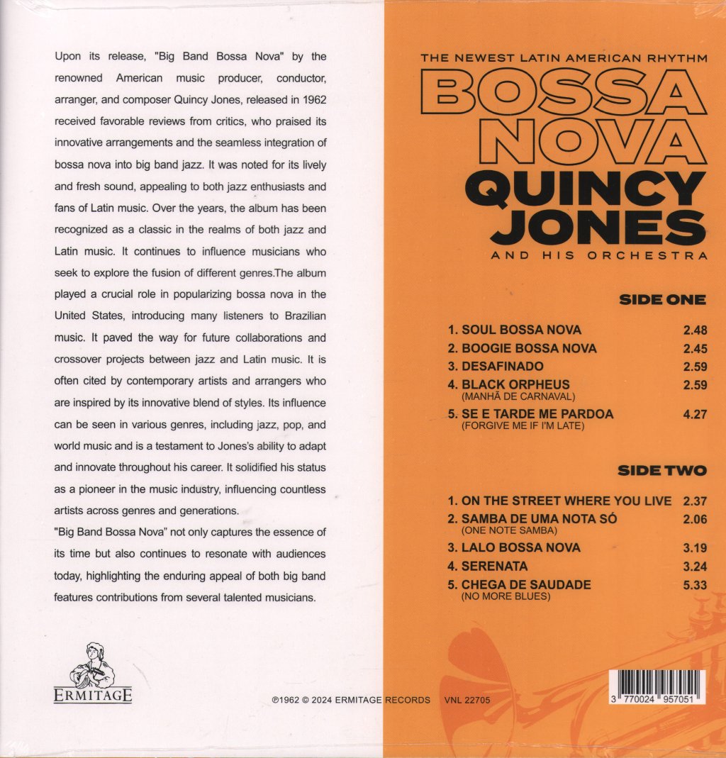 Quincy Jones - Big Band Bossa Nova - Lp