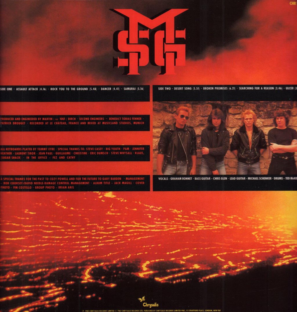 Michael Schenker Group - Assault Attack - Lp