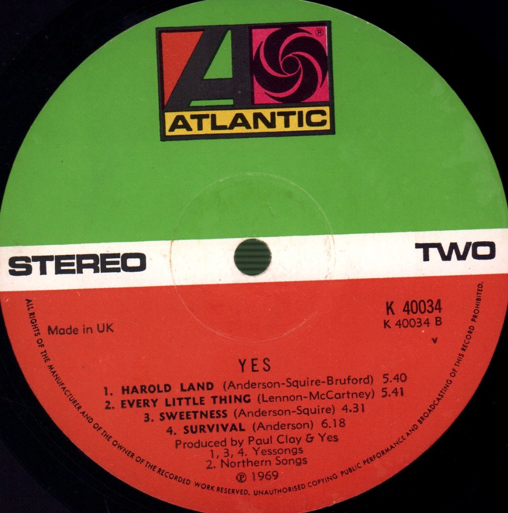 Yes - Yes - Lp