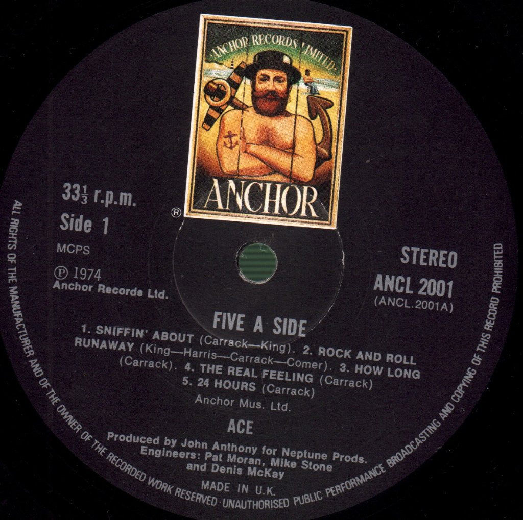 Ace - Five-A-Side - Lp