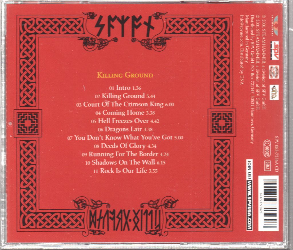 Saxon - Killing Ground - Cd
