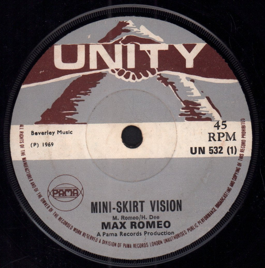 Max Romeo - Mini-Skirt Vision - 7 Inch
