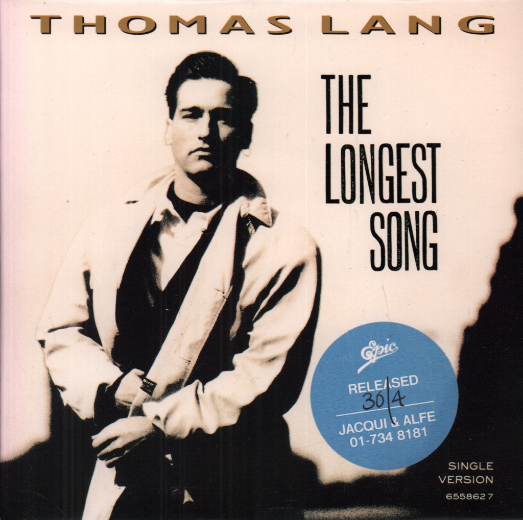Thomas Lang - Longest Song - 7 Inch