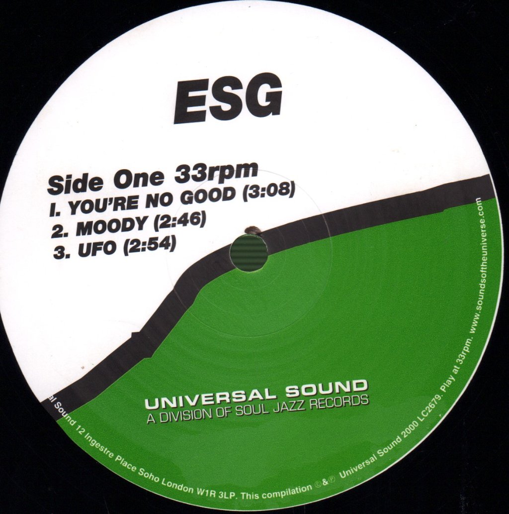 ESG - A South Bronx Story - Double Lp