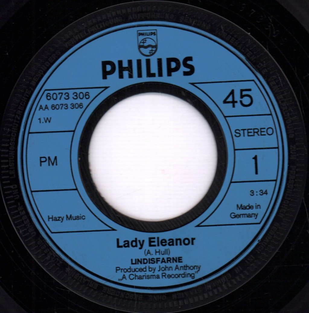 Lindisfarne - Lady Eleanor - 7 Inch