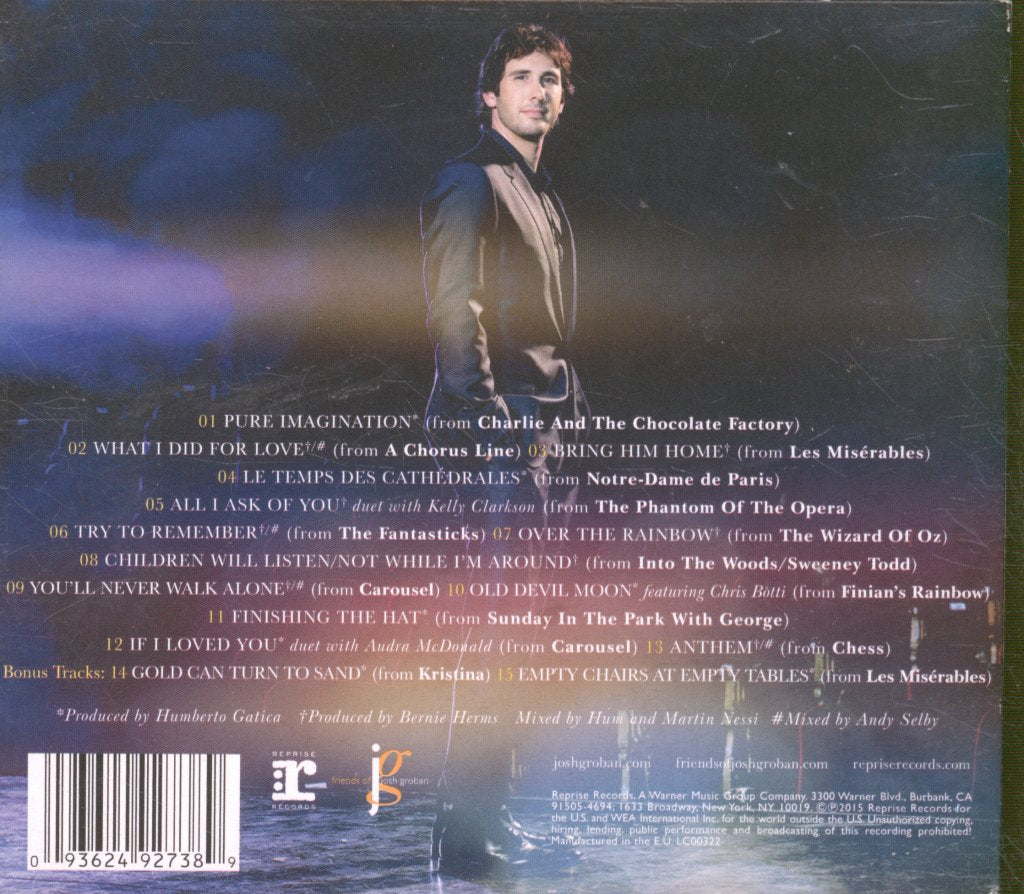 Josh Groban - Stages - Cd