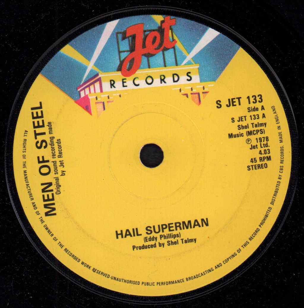 Men Of Steel - Hail Superman - 7 Inch