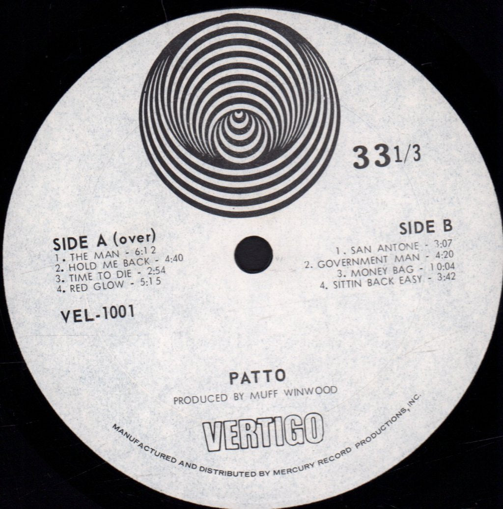 Patto (Rock/Prog Group) - Patto - Lp