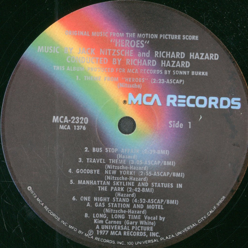 Heroes - Music From The Original Motion Picture - Heroes - Music From The Original Motion Picture - Lp