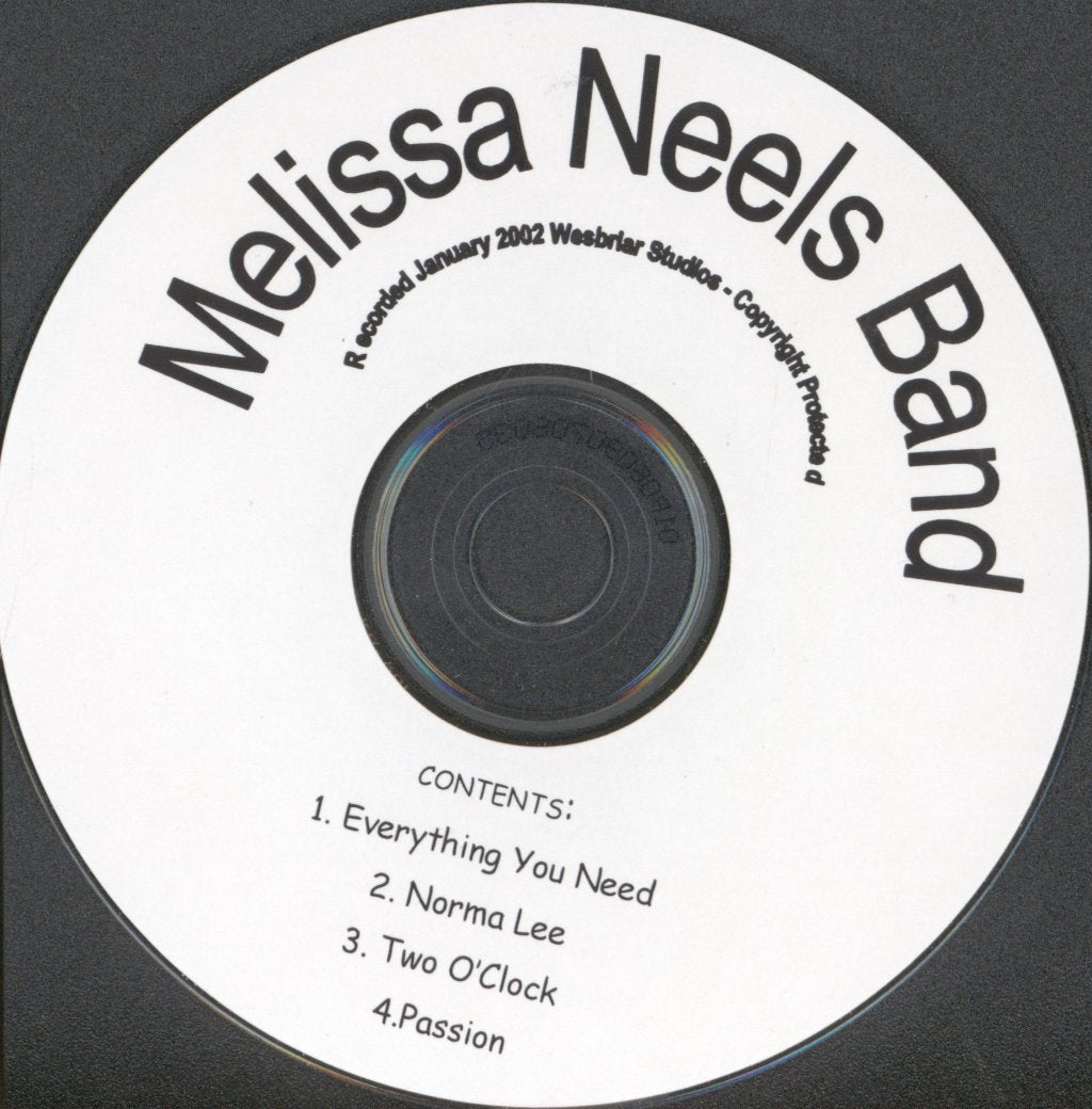 Melissa Neels Band - Everything You Need - Cdr