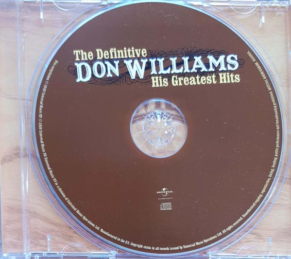 Don Williams - Definitive - His Greatest Hits - Cd