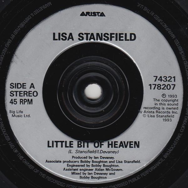 Lisa Stansfield - Little Bit Of Heaven - 7 Inch