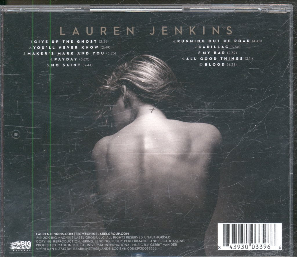 Lauren Jenkins - No Saint - Cd