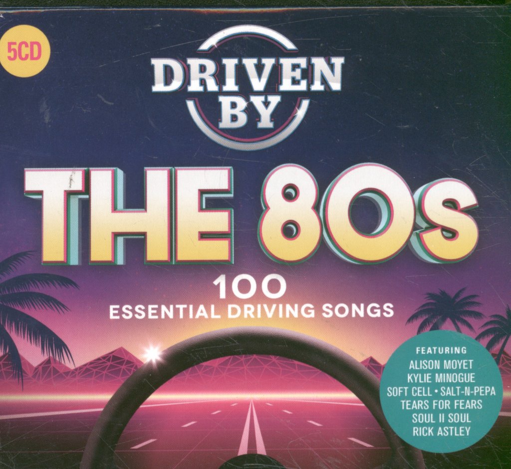 Various Artists - Driven By The 80s (100 Essential Driving Songs) - Cd Set