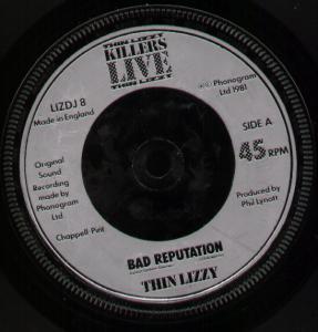 Thin Lizzy - Bad Reputation - 7 Inch