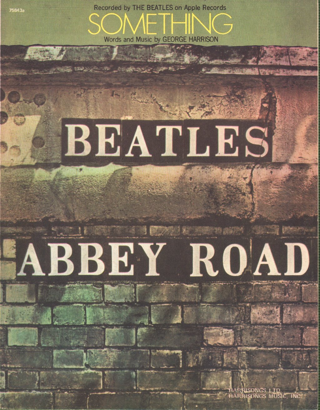 Beatles - Something - Sheet Music
