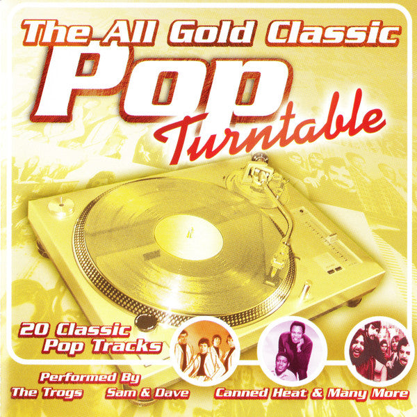 Various Artists - All Gold Classic Pop Turntable - Cd