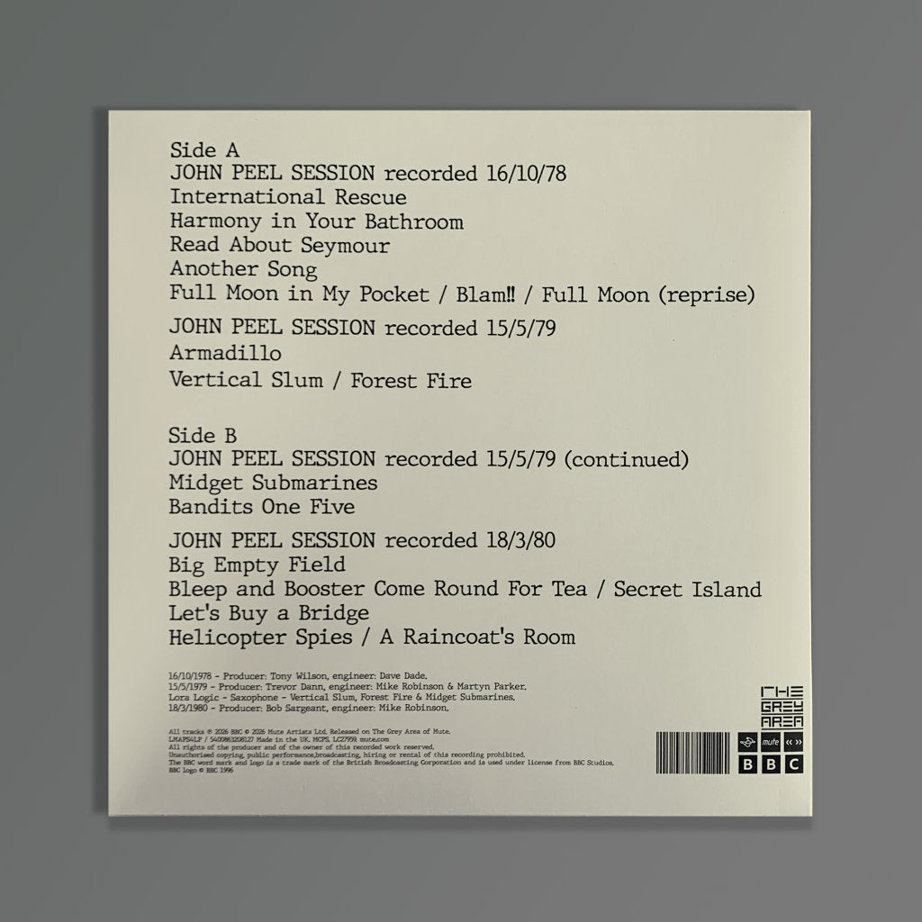 Swell Maps - John Peel Sessions - Lp