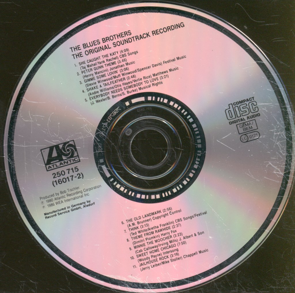 Blues Brothers - Original Soundtrack Recording - Cd