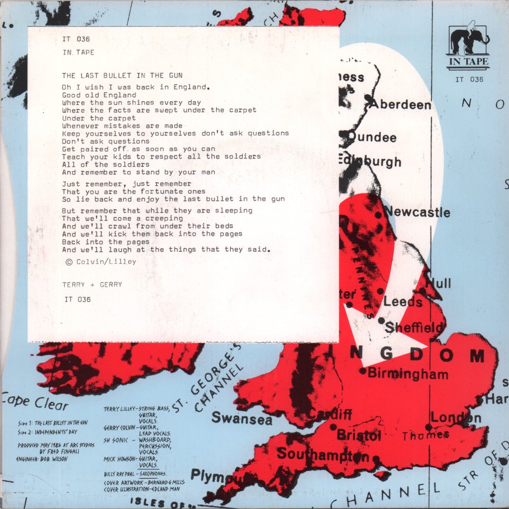 Terry And Gerry - Last Bullet In The Gun - 7 Inch