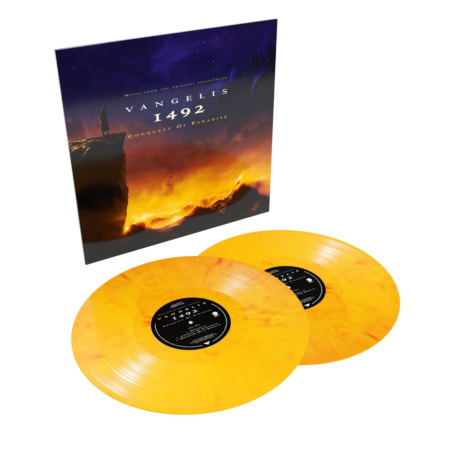 Vangelis - 1492 - Conquest of Paradise (Music From the Original Soundtrack) - Double Lp
