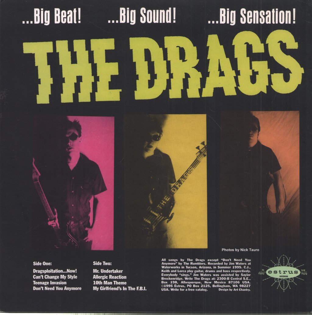 Drags - Dragsploitation...Now! - 10 Inch