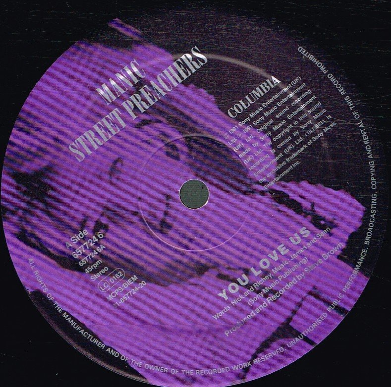 Manic Street Preachers - You Love Us - 12 Inch