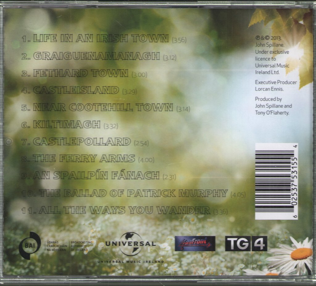 John Spillane - Life In An Irish Town - Cd