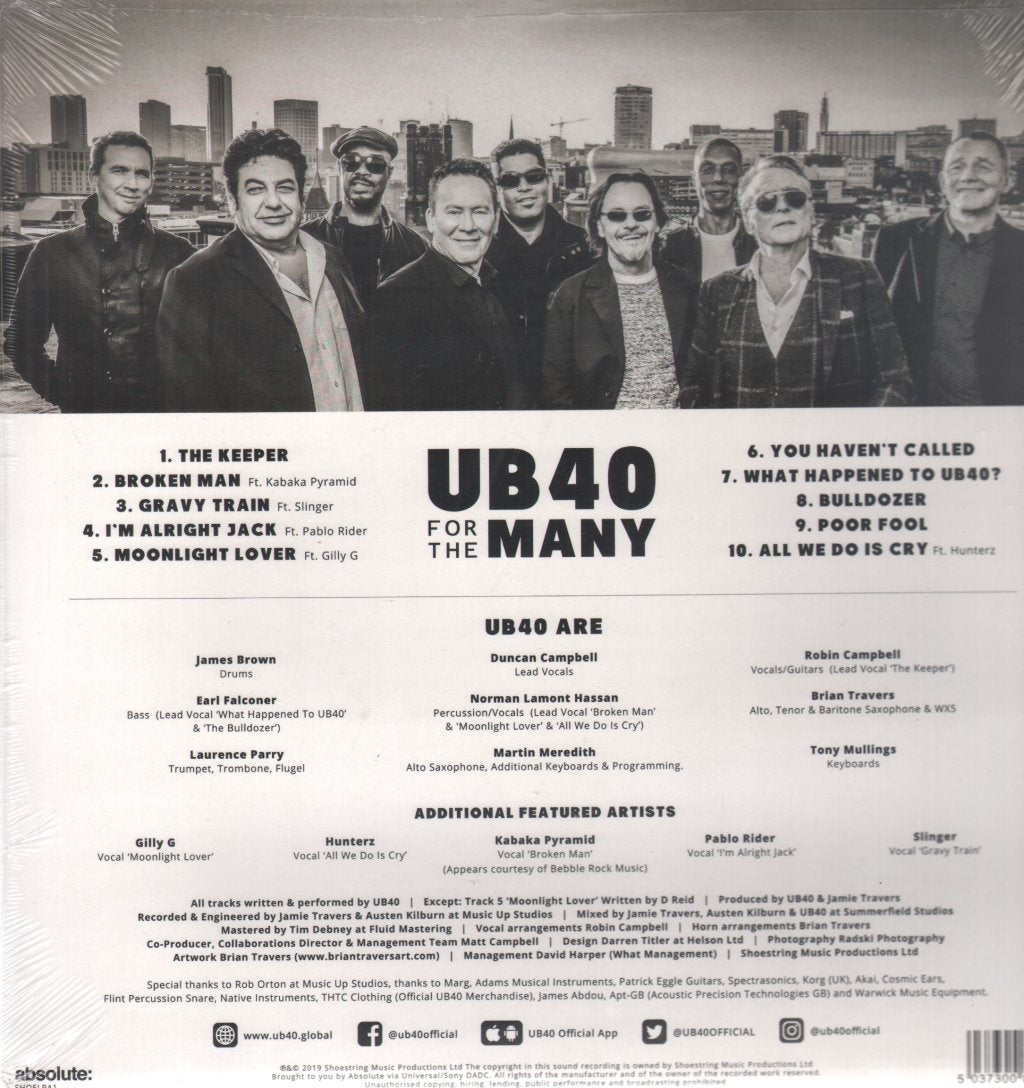 UB40 - For The Many - Lp