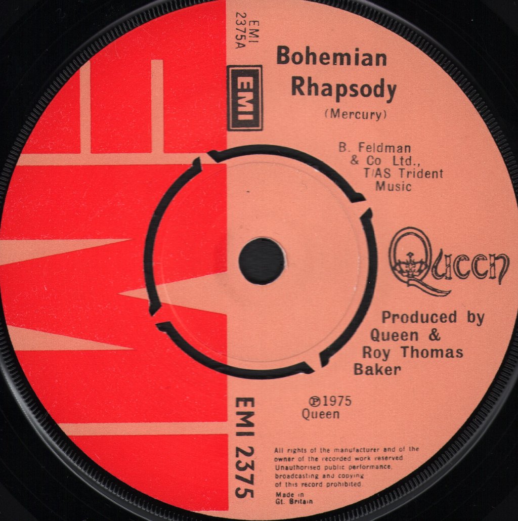 Queen - Bohemian Rhapsody - 7 Inch