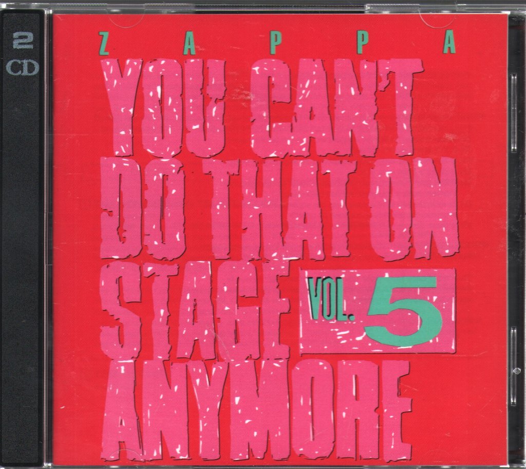 Frank Zappa - You Can't Do That On Stage Anymore Vol. 5 - Double Cd