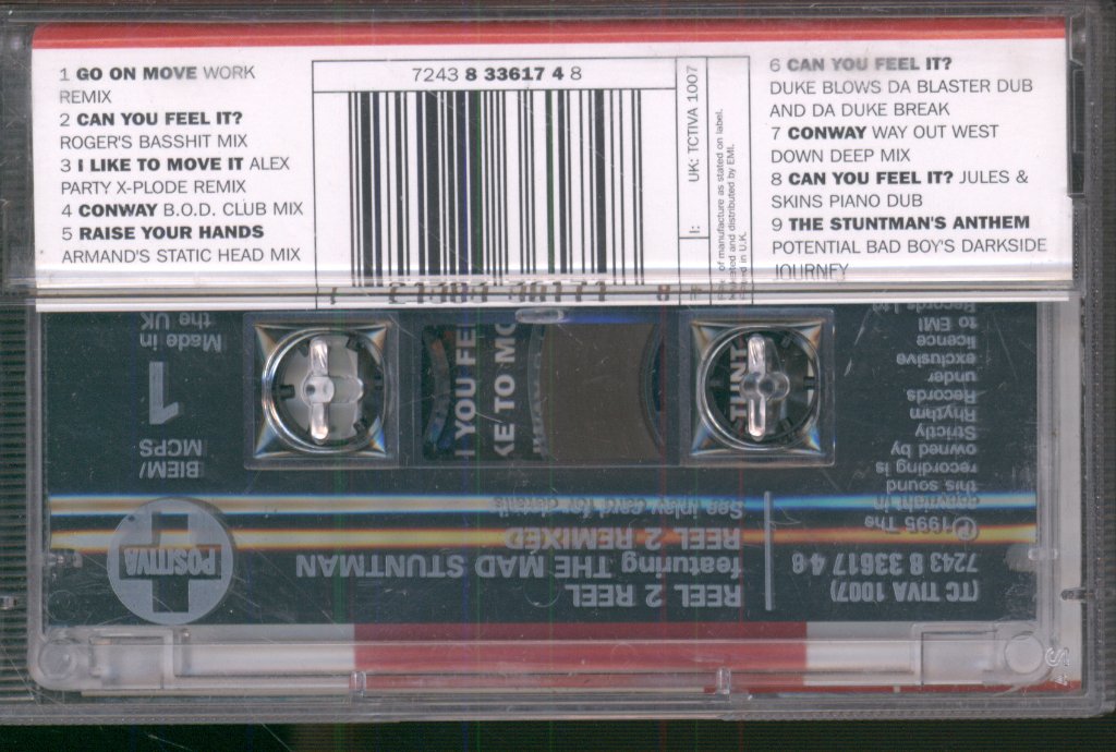 Reel 2 Real Featuring The Mad Stuntman - Reel 2 Remixed - Cassette