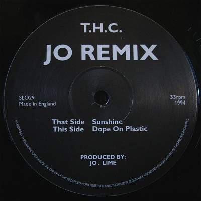 t.h.c. - Jo Remix - 12 Inch