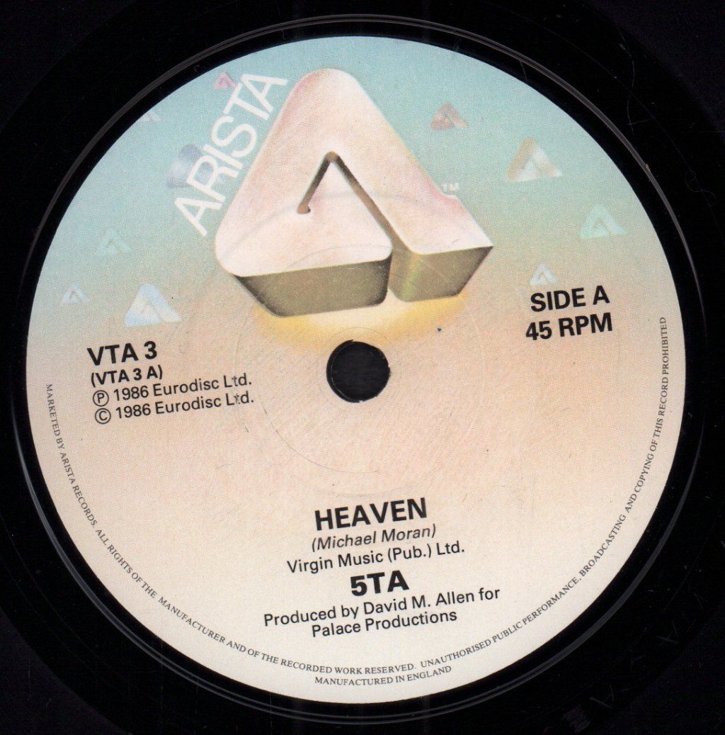 5TA - Heaven - 7 Inch