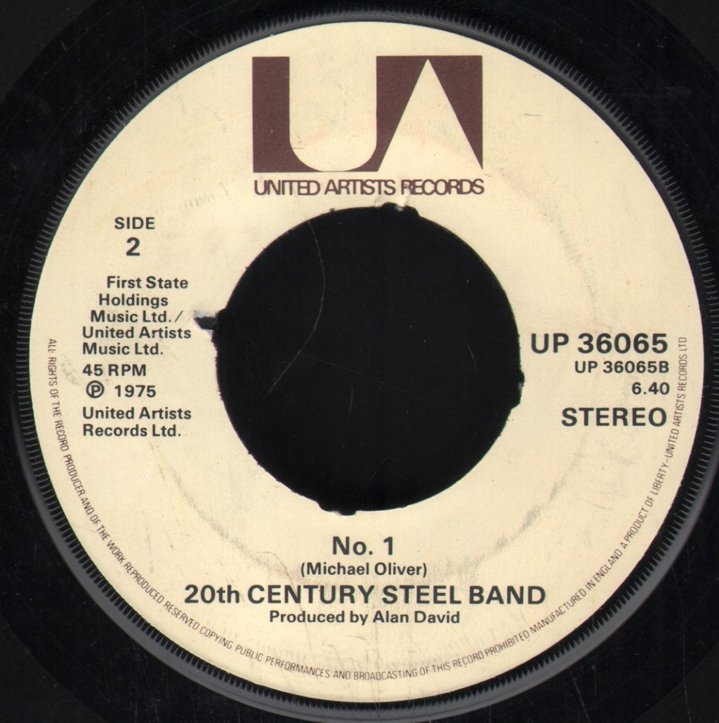 20Th Century Steel Band - We've Got To Work To Stay Together - 7 Inch