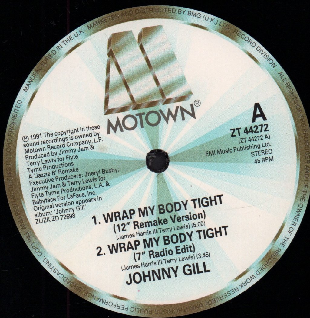 Johnny Gill - Wrap My Body Tight - 12 Inch