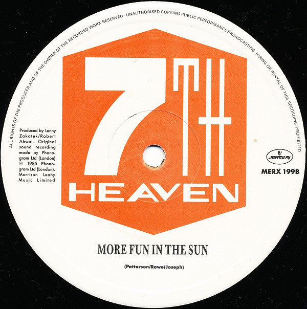 7Th Heaven - Hot Fun - 12 Inch