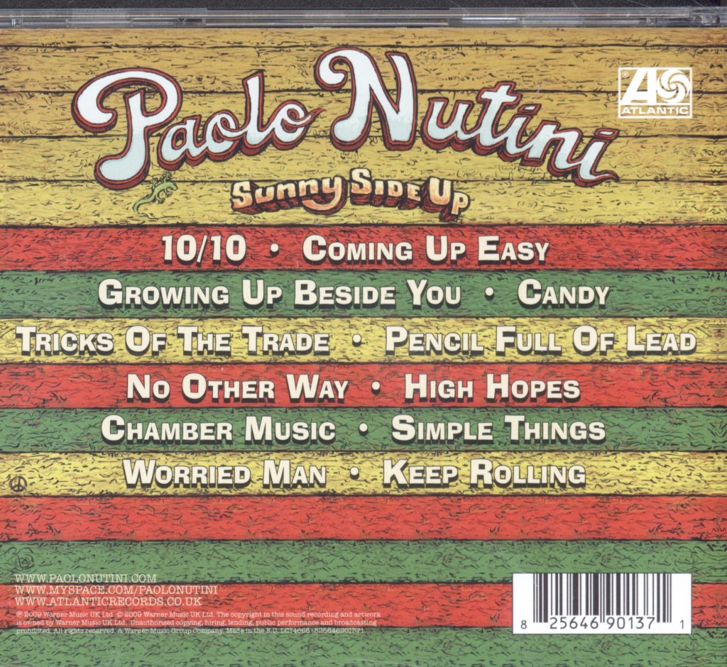 Paolo Nutini - Sunny Side Up - Cd