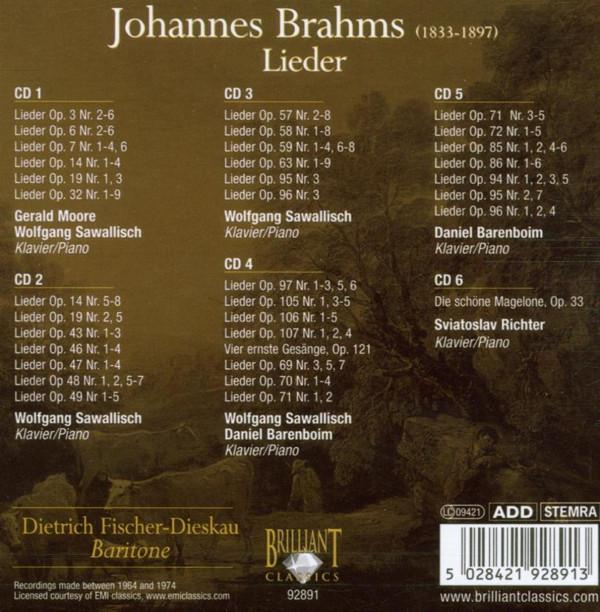 Various Artists - Brahms - Lieder - Cd Set