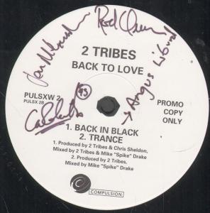 2 Tribes - Back To Love - 12 Inch