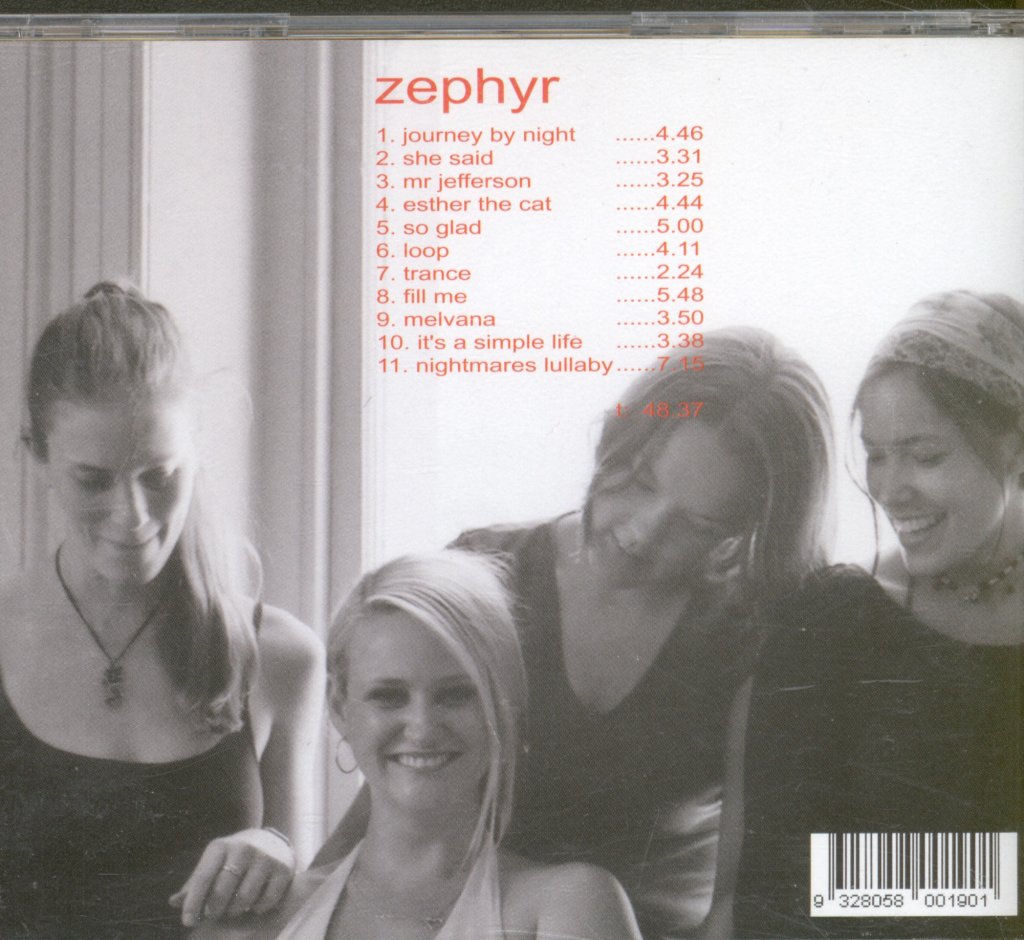 Zephyr Quartet - Zephyr - Cd