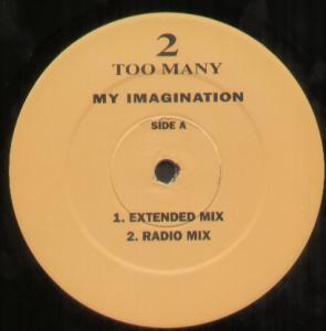 2 Too Many - My Imagination - 12 Inch