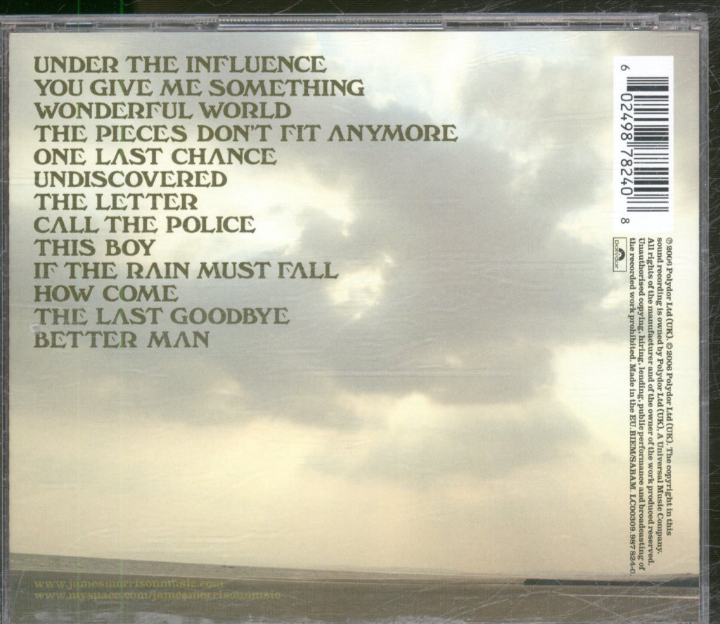 James Morrison - Undiscovered - Cd