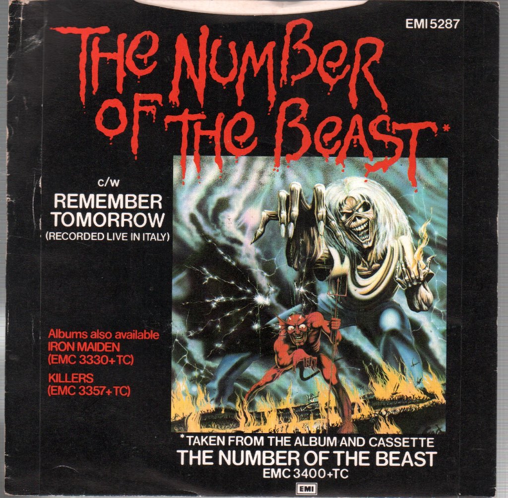 Iron Maiden - Number Of The Beast - 7 Inch