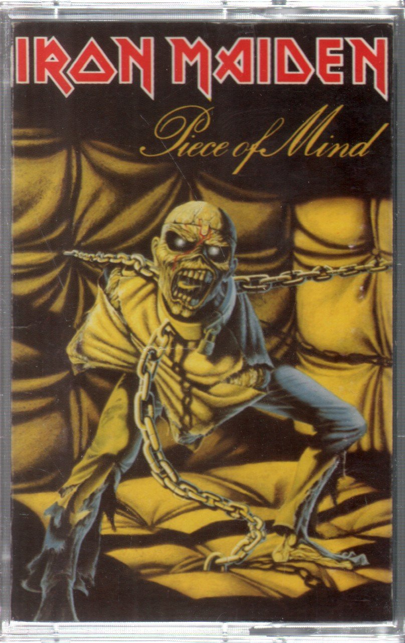 Iron Maiden - Piece Of Mind - Cassette