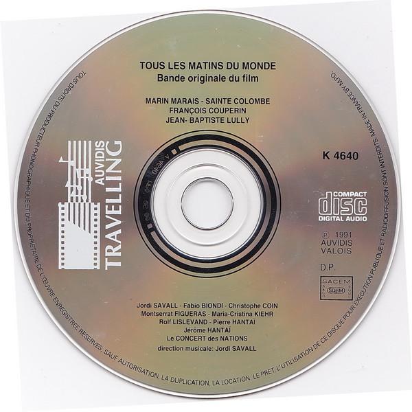 François Couperin, Jean-Baptiste Lully, Jordi Savall - Marin Marais - Tous Les Matins Du Monde - Cd