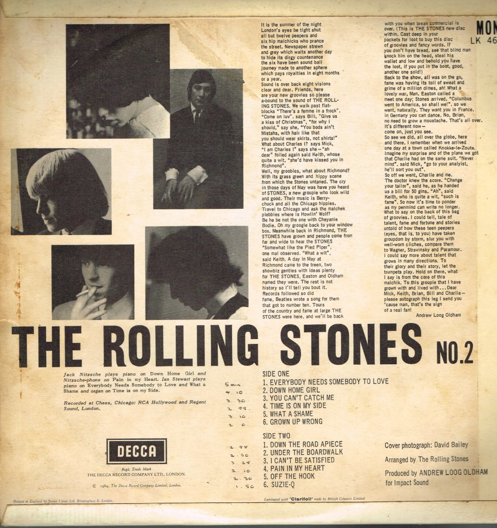 Rolling Stones - 2 - Lp