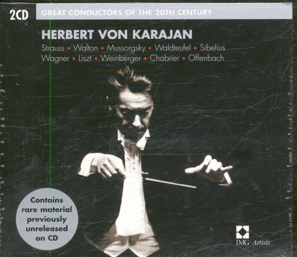 Herbert Von Karajan - Strauss / Walton / Mussorgsky / Waldteufel... - Double Cd