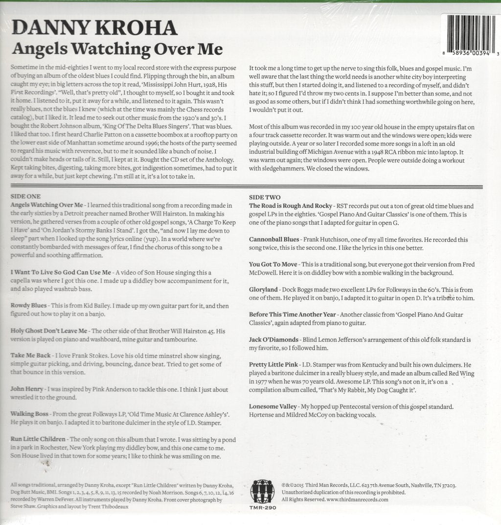 Danny Kroha - Angels Watching Over Me - Lp