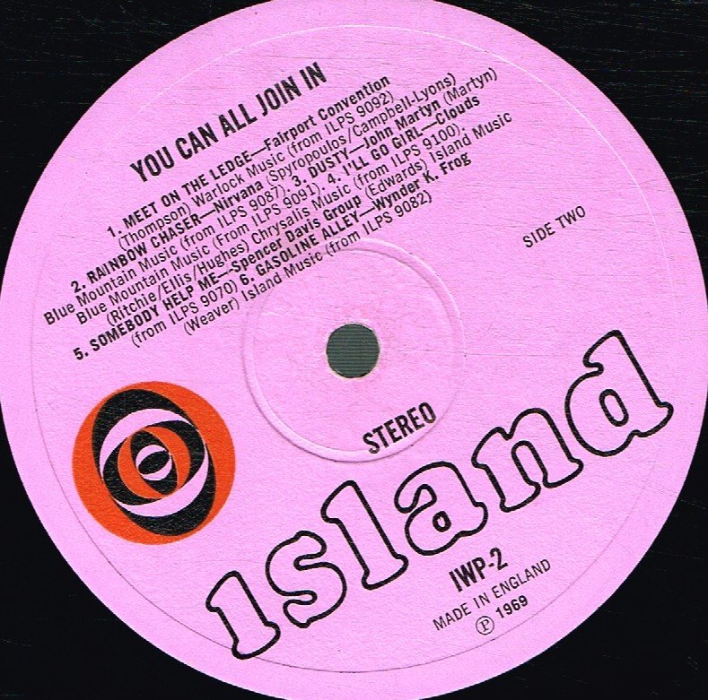 Various Artists - You Can All Join In - Lp